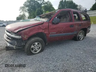 2002 Chevrolet Tahoe LS z VIN 1GNEC13Z92R175303, wystawiony jako Copart lot #54008725 z przebiegiem Nie podano mil oraz Szkoda całkowita • Salvage title. Historia ofert i sprzedaży dostępna na DreamBid. Obrazek 1.