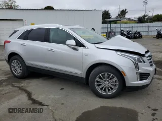 2017 Cadillac XT5 Luxury AWD with VIN 1GYKNDRS8HZ242106, listed as a Copart auction lot 53169585 with 38,432 mi miles and Salvage Title. Bid and sale history available at carsss.com. Image 4.