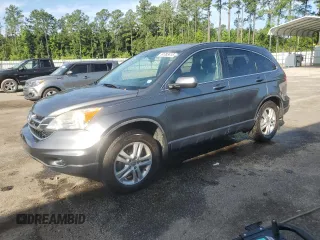 2011 Honda CR-V EX-L with VIN JHLRE4H76BC006536, listed as a Copart auction lot 61783415 with 164,199 mi miles and Salvage title. Bid and sale history available at DreamBid. Image 1.