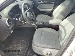 2017 Audi A3 Premium Plus with VIN WAUGUGFF7H1046600, listed as a Copart auction lot 49002005 with 74,914 mi miles and Salvage Title. Bid and sale history available at DreamBid. Image 7.