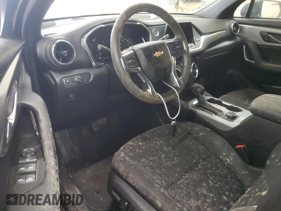 2022 Chevrolet Blazer LT z VIN 3GNKBCR45NS235950, wystawiony jako Copart lot #74542204 z przebiegiem Nie podano mil oraz Szkoda całkowita • Salvage title. Historia ofert i sprzedaży dostępna na DreamBid. Obrazek 8.
