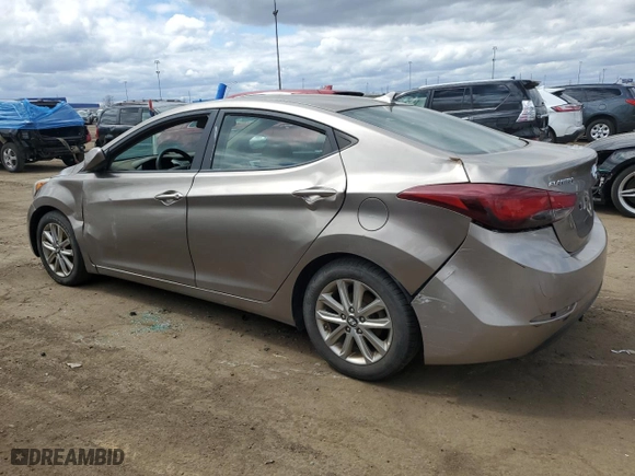 2014 Hyundai Elantra Limited with VIN 5NPDH4AE0EH529650, listed as a Copart auction lot 51405505 with 121,806 mi miles and Clean Title. Bid and sale history available at carsss.com. Image 2.
