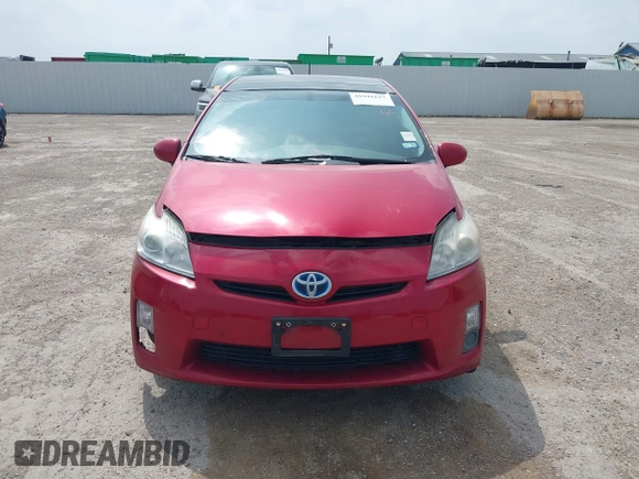 2011 Toyota Prius I with VIN JTDKN3DUXB1408074, listed as a IAAI auction lot 41941617 with 240,504 mi miles. Bid and sale history available at carsss.com. Image 12.