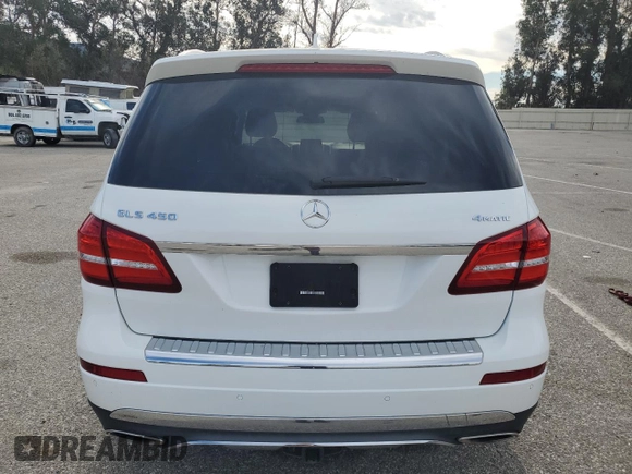 2019 Mercedes-Benz GLS 450 with VIN 4JGDF6EE4KB230991, listed as a Copart auction lot 40618184 with 68,384 mi miles and . Bid and sale history available at DreamBid. Image 6.