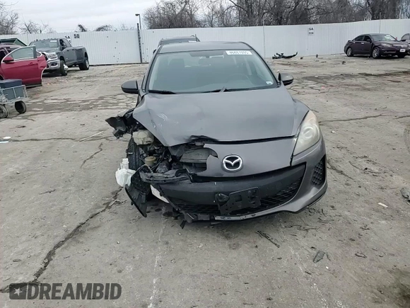 2013 Mazda 3 i Touring with VIN JM1BL1LPXD1833531, listed as a Copart auction lot 46881095 with 166,529 mi miles and Salvage Title. Bid and sale history available at carsss.com. Image 11.