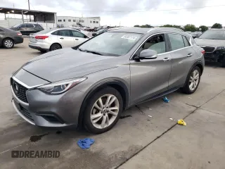 2019 Infiniti QX30 Luxe with VIN SJKCH5CP8KA009597, listed as a Copart auction lot 54388245 with 73,944 mi miles and Salvage title. Bid and sale history available at DreamBid. Image 1.