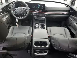 2025 Kia Carnival Hybrid SX Prestige with VIN KNDNE5KA1S6030120, listed as a Copart auction lot 50686895 with 1,455 mi miles and Salvage Title. Bid and sale history available at carsss.com. Image 8.