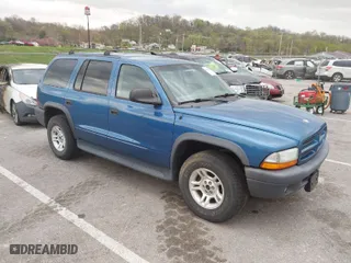 2003 Dodge Durango Sport with VIN 1D4HS38N23F616849, listed as a IAAI auction lot 41936541 with 245,541 mi miles. Bid and sale history available at carsss.com. Image 1.