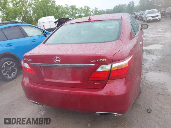 2010 Lexus LS 460 with VIN JTHCL5EF5A5005096, listed as a IAAI auction lot 42426408 with 188,002 mi miles and . Bid and sale history available at DreamBid. Image 16.