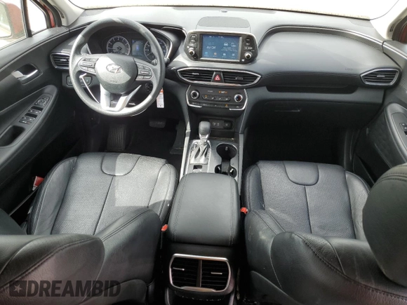 2019 Hyundai Santa Fe SE with VIN 5NMS23AD9KH096865, listed as a Copart auction lot 51138455 with 89,186 mi miles and Salvage Title. Bid and sale history available at carsss.com. Image 8.