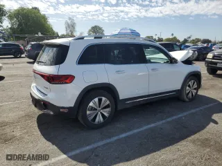 2023 Mercedes-Benz EQB with VIN W1N9M0KB7PN068781, listed as a Copart auction lot 45731845 with 16,268 mi miles and Salvage Title. Bid and sale history available at carsss.com. Image 3.