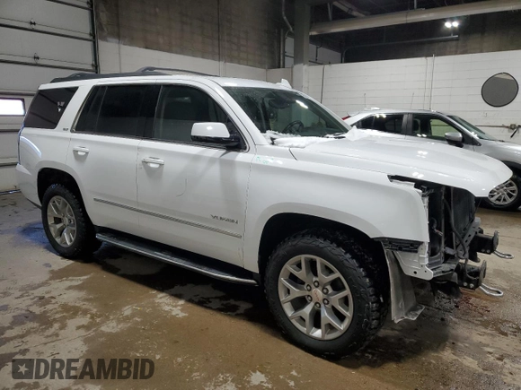 2020 GMC Yukon SLT with VIN 1GKS2BKC5LR274997, listed as a Copart auction lot 45880815 with 60,834 mi miles and Salvage Title. Bid and sale history available at carsss.com. Image 4.