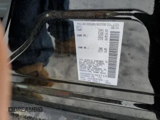 2025 Nissan LEAF S with VIN 1N4AZ1BV7SC562719, listed as a Copart auction lot 44750725 with 1,319 mi miles and Salvage Title. Bid and sale history available at carsss.com. Image 12.