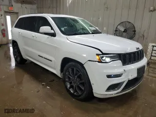 2021 Jeep Grand Cherokee Overland with VIN 1C4RJFCGXMC527435, listed as a Copart auction lot 49642405 with 84,485 mi miles and Salvage Title. Bid and sale history available at carsss.com. Image 4.