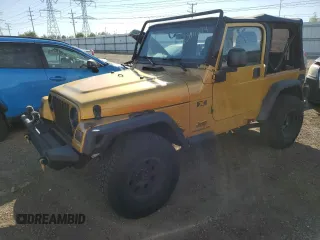 2003 Jeep Wrangler X with VIN 1J4FA39S73P348154, listed as a Copart auction lot 73611224 with 168,404 mi miles and Clean Title. Bid and sale history available at carsss.com. Image 1.