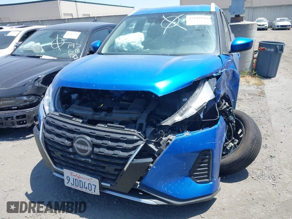 2023 Nissan Kicks SV with VIN 3N1CP5CV9PL553453, listed as a IAAI auction lot 42185119 with 20,677 mi miles and . Bid and sale history available at DreamBid. Image 13.