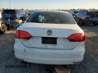 2011 Volkswagen Jetta Sedan S with VIN 3VW2K7AJ5BM340549, listed as a Copart auction lot 46942075 with 122,757 mi miles and Clean Title. Bid and sale history available at carsss.com. Image 6.