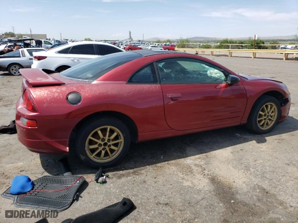 2000 Mitsubishi Eclipse GS with VIN 4A3AC44G7YE131948, listed as a Copart auction lot 63059744 with 139,161 mi miles and Salvage Title. Bid and sale history available at carsss.com. Image 3.