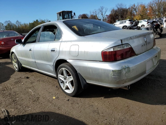 2003 Acura TL with VIN 19UUA56623A017342, listed as a Copart auction lot 76592644 with 75,841 mi miles and Clean Title. Bid and sale history available at carsss.com. Image 2.