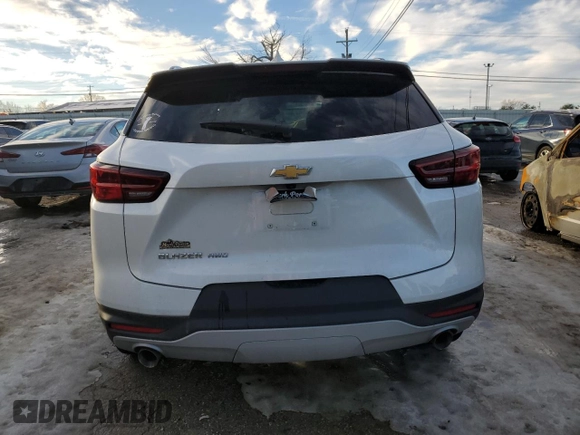 2024 Chevrolet Blazer LT with VIN 3GNKBHR45RS172898, listed as a Copart auction lot 88472515 with Not provided miles and Salvage title. Bid and sale history available at DreamBid. Image 6.