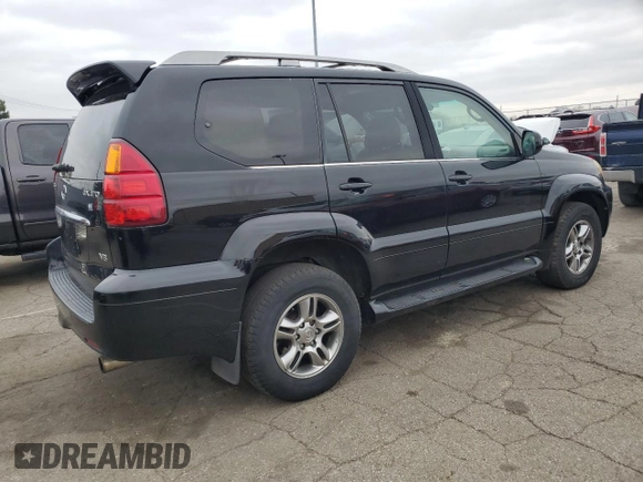 2007 Lexus GX with VIN JTJBT20X470126331, listed as a Copart auction lot 52937985 with 312,671 mi miles and Clean Title. Bid and sale history available at carsss.com. Image 3.