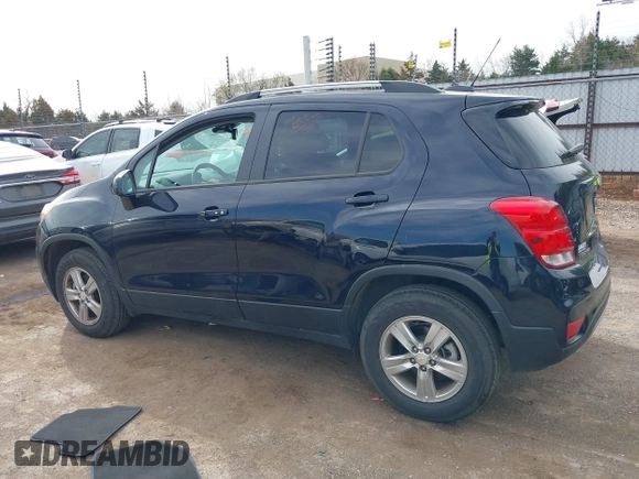 2022 Chevrolet Trax LT with VIN KL7CJPSM3NB558839, listed as a IAAI auction lot 41772691 with 13,082 mi miles. Bid and sale history available at carsss.com. Image 14.