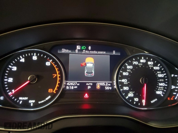 2021 Audi Q5 Premium with VIN WA1AAAFY4M2003878, listed as a Copart auction lot 47161085 with 42,627 mi miles and Salvage Title. Bid and sale history available at carsss.com. Image 9.