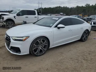 2019 Audi A7 Prestige with VIN WAUV2BF22KN065004, listed as a Copart auction lot 46363065 with 24,335 mi miles and Salvage Title. Bid and sale history available at carsss.com. Image 1.
