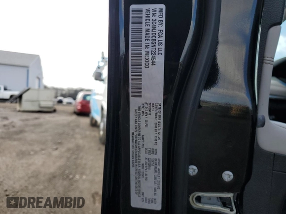 2022 Jeep Compass High Altitude z VIN 3C4NJDCB5NT224544, wystawiony jako Copart lot #49368335 z przebiegiem 18 094 mil mil oraz Szkoda całkowita • Salvage title. Historia ofert i sprzedaży dostępna na DreamBid. Obrazek 13.