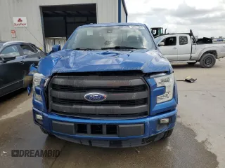 2017 Ford F-150 XL with VIN 1FTEW1CP4HFA00336, listed as a Copart auction lot 58044935 with 92,096 mi miles and Salvage title. Bid and sale history available at DreamBid. Image 5.