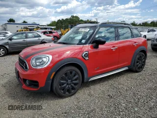 2020 MINI Countryman Cooper S with VIN WMZYX1C04L3L94122, listed as a Copart auction lot 68373054 with 52,160 mi miles and Salvage Title. Bid and sale history available at carsss.com. Image 1.