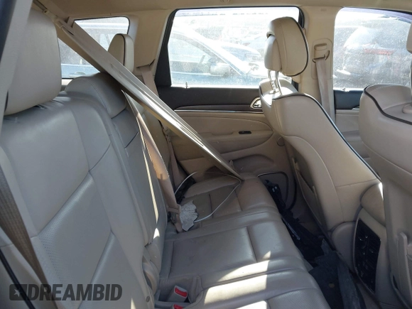 2017 Jeep Grand Cherokee Overland with VIN 1C4RJFCG5HC941289, listed as a IAAI auction lot 41406958 with 58,351 mi miles. Bid and sale history available at carsss.com. Image 8.