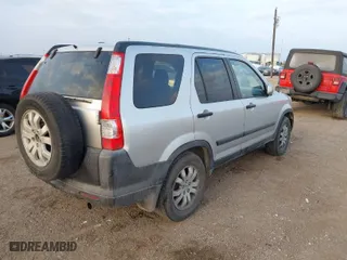 2006 Honda CR-V EX with VIN JHLRD68856C027259, listed as a IAAI auction lot 41699029 with 201,583 mi miles. Bid and sale history available at carsss.com. Image 4.