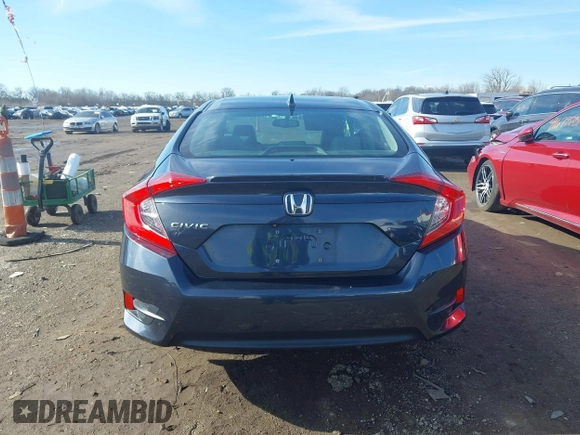 2017 Honda Civic Sedan EX-L with VIN 19XFC1F79HE020486, listed as a IAAI auction lot 41694311 with 77,391 mi miles. Bid and sale history available at carsss.com. Image 16.