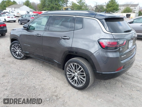 2022 Jeep Compass Limited с VIN 3C4NJDCB6NT143570, выставлен на аукционе IAAI как лот 41921627 с пробегом 26 124 миль миль и . История ставок и продаж доступна на DreamBid. Изображение 3.