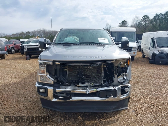 2021 Ford Super Duty F-250 SRW XL with VIN 1FT7W2BN1MEE03270, listed as a IAAI auction lot 41430415 with 56,200 mi miles. Bid and sale history available at carsss.com. Image 12.
