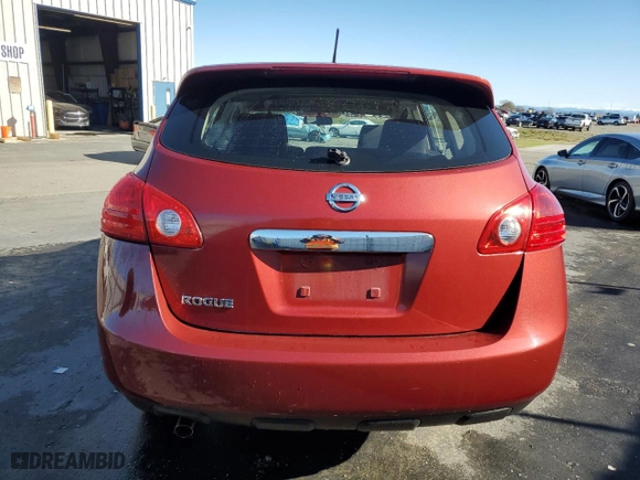 2012 Nissan Rogue S with VIN JN8AS5MT5CW257869, listed as a Copart auction lot 43634945 with 111,448 mi miles and Salvage Title. Bid and sale history available at carsss.com. Image 6.