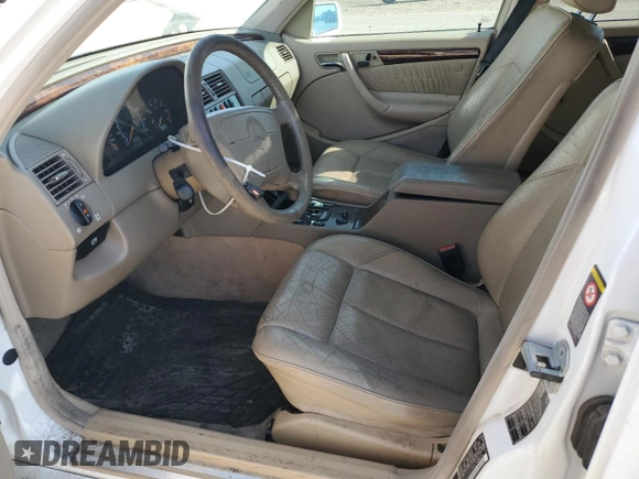 1999 Mercedes-Benz C 230/260/280/320 with VIN WDBHA24GXXA705698, listed as a Copart auction lot 54093535 with 184,453 mi miles and Clean Title. Bid and sale history available at carsss.com. Image 7.