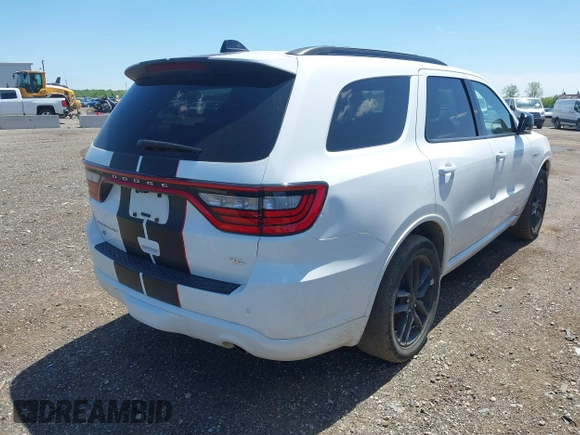 2023 Dodge Durango R/T Plus with VIN 1C4SDJCTXPC553725, listed as a IAAI auction lot 42290693 with 74,995 mi miles and . Bid and sale history available at DreamBid. Image 4.