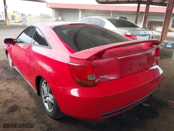 2003 Toyota Celica GT with VIN JTDDR32T930163377, listed as a IAAI auction lot 41275229 with 146,034 mi miles. Bid and sale history available at carsss.com. Image 3.