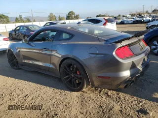 2021 Ford Mustang Shelby GT500 with VIN 1FA6P8SJ5M5501197, listed as a Copart auction lot 89200305 with 27,871 mi miles and Salvage title. Bid and sale history available at DreamBid. Image 2.