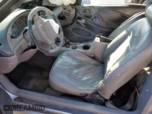 2004 Ford Mustang Deluxe with VIN 1FAFP446X4F154431, listed as a Copart auction lot 42685895 with 201,999 mi miles and Non repairable. Bid and sale history available at DreamBid. Image 7.