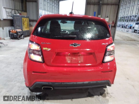 2020 Chevrolet Sonic LT with VIN 1G1JD6SB1L4122494, listed as a Copart auction lot 51142905 with 51,705 mi miles and Salvage title. Bid and sale history available at DreamBid. Image 6.