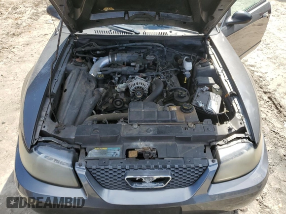 2003 Ford Mustang GT Deluxe with VIN 1FAFP42X73F352524, listed as a Copart auction lot 46752105 with 175,142 mi miles and Salvage Title. Bid and sale history available at carsss.com. Image 13.