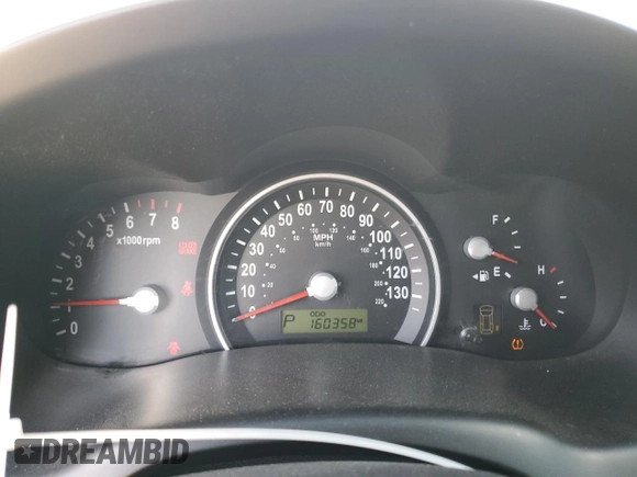 2008 Kia Sedona with VIN KNDMB133686267031, listed as a Copart auction lot 69464784 with 160,358 mi miles and Salvage Title. Bid and sale history available at carsss.com. Image 9.