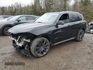 2018 BMW X5 xDrive35i with VIN 5UXKR0C59J0X83647, listed as a Copart auction lot 50955315 with 182,472 mi miles and Clean Title. Bid and sale history available at carsss.com. Image 1.