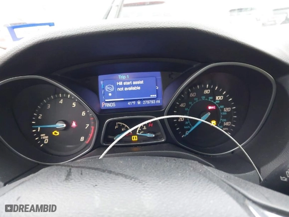 2013 Ford Focus SE with VIN 1FADP3K25DL246873, listed as a IAAI auction lot 41647581 with 279,793 mi miles. Bid and sale history available at carsss.com. Image 7.