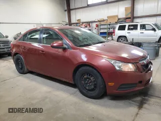 2013 Chevrolet Cruze 1LT with VIN 1G1PC5SB2D7184574, listed as a Copart auction lot 46870545 with 206,917 mi miles and Salvage Title. Bid and sale history available at carsss.com. Image 4.