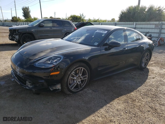 2020 Porsche Panamera with VIN WP0AA2A74LL104132, listed as a Copart auction lot 44551434 with 30,100 mi miles. Bid and sale history available at carsss.com. Image 1.