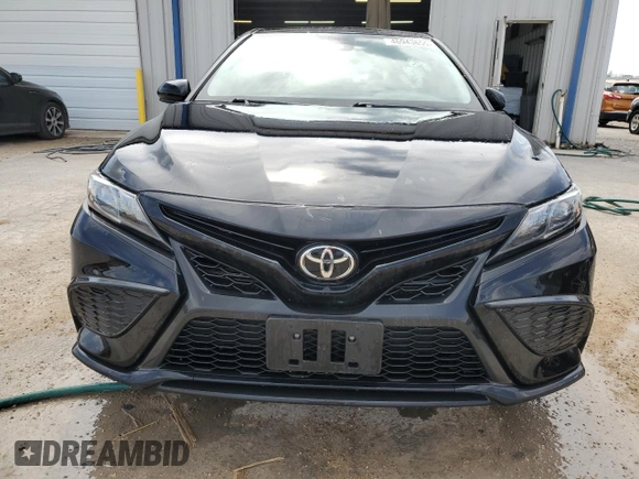 2021 Toyota Camry SE Nightshade with VIN 4T1G11AK7MU581248, listed as a Copart auction lot 46943655 with 78,866 mi miles and Clean Title. Bid and sale history available at DreamBid. Image 5.